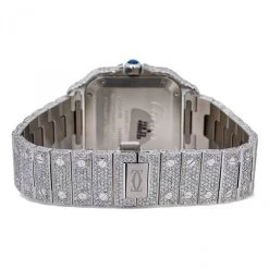 Unisex Diamond Watch Cartier Santos De Cartier 18K Gold Rose Gold Tone Dial -Watch Store unisex diamond watch cartier santos de cartier rose gold rose gold tone dial w01209 0E8A2988 6124d87f a170 42db b81c 2f630cc03be9 2048x2048