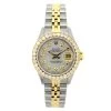 26mm Rolex Datejust Ladies Diamond Watch Gold & Stainless Steel 1.2ct