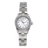 26mm Rolex Diamond Watch For Women White MOP Dial Oyster Perpetual 0.9ct