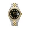 36mm Rolex Datejust Diamond Watch For Men With 18K Gold Diamond Bezel And Two-Tone Bracelet