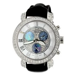 6.5 Carats G VS Diamonds Swiss Made Men's Diamond Watch Benny And Co