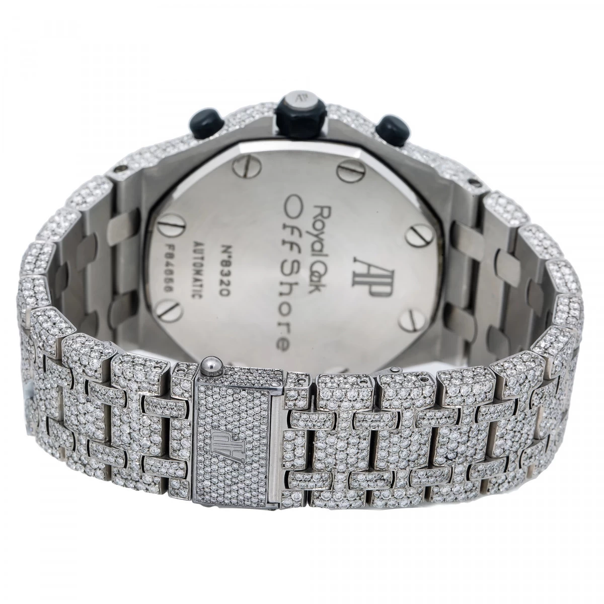 Audemars Piguet Royal Oak Offshore Chronograph 42mm Gray Dial Men's Diamond Watch 2 Audemars Piguet Royal Oak Offshore Chronograph 42mm Gray Dial Men's Diamond Watch - Image 2