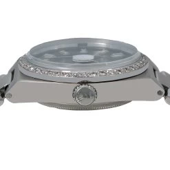 Rolex Datejust Men's Diamond Watch 17000 36mm Black Dial Oyster Bracelet 1.25Ct -Watch Store watches rolex datejust mens diamond watch 17000 36mm black dial oyster bracelet 125ct ruler