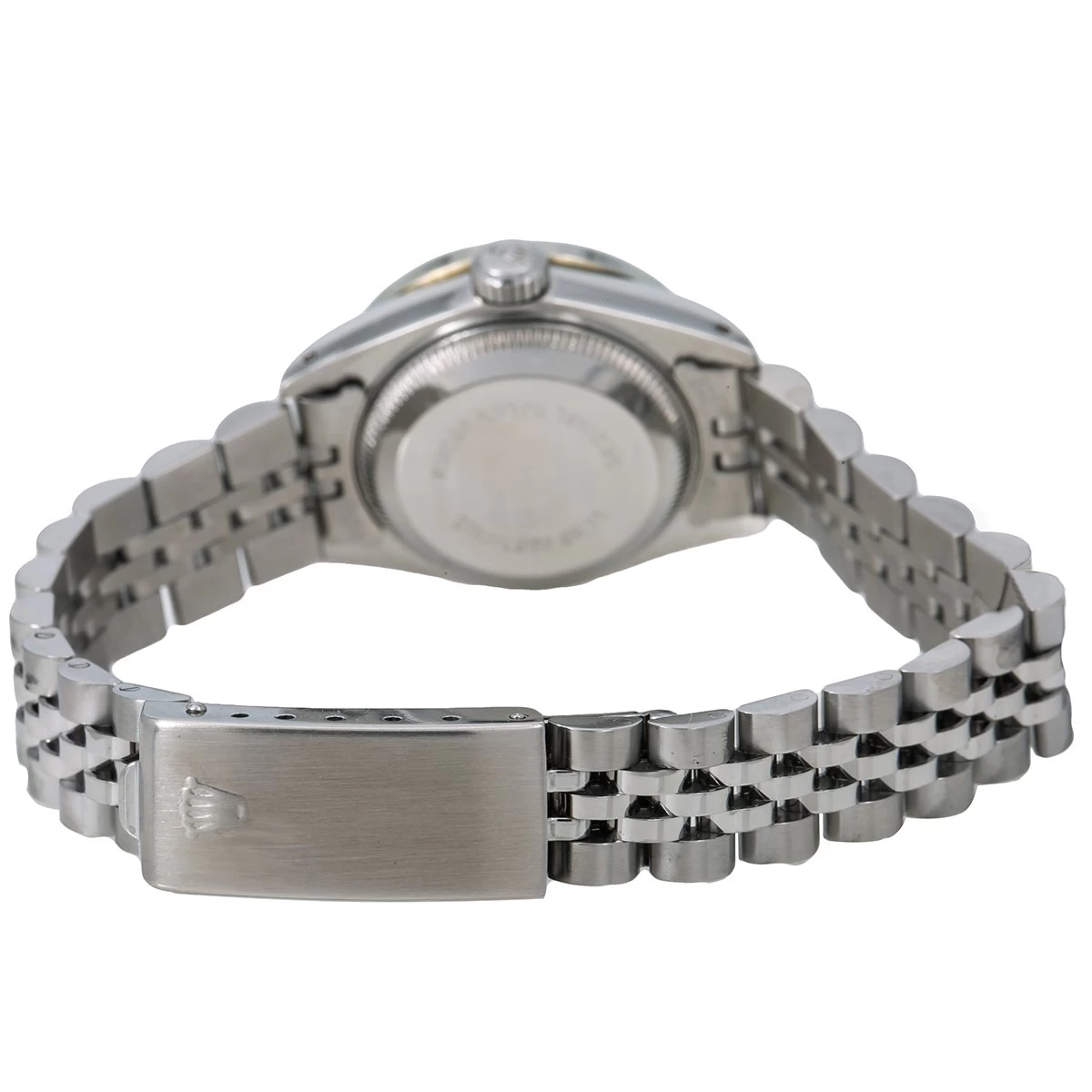 Rolex Oyster Perpetual Lady Datejust Diamond Bezel Watch 26mm Blue Dial 0.9ct 2 Rolex Oyster Perpetual Lady Datejust Diamond Bezel Watch 26mm Blue Dial 0.9ct - Image 2