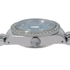 Rolex Oyster Perpetual Lady Datejust Diamond Bezel Watch 26mm Blue Dial 0.9ct 5 Rolex Oyster Perpetual Lady Datejust Diamond Bezel Watch 26mm Blue Dial 0.9ct -Watch Store watches rolex oyster perpetual lady datejust diamond bezel watch 26mm blue dial 09ct ruler