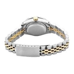 Women's Diamond Rolex Datejust Watch 26mm Champagne Dial Two Tone Jubilee Bracelet -Watch Store watches womens diamond rolex datejust watch 26mm champagne dial two tone jubilee bracelet 968563 back 20220601