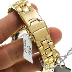 Women's Diamond JoJo Watch 1.25ct Yellow Gold Pink MOP -Watch Store womens diamond jojo watch 125ct yellow gold pink mop p 8954 back2