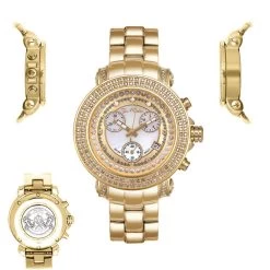 Women's Diamond JoJo Watch 1.25ct Yellow Gold White MOP -Watch Store womens diamond jojo watch 125ct yellow gold white mop p 8956 main2