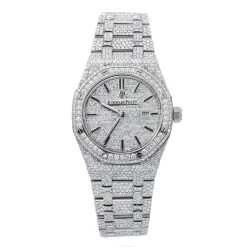 Women's Diamond Watch Audemars Piguet Royal Oak 33mm W00914