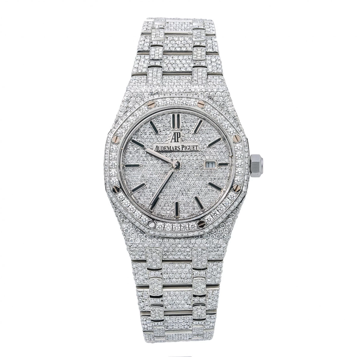 Women's Diamond Watch Audemars Piguet Royal Oak 33mm W00914 1 Women's Diamond Watch Audemars Piguet Royal Oak 33mm W00914