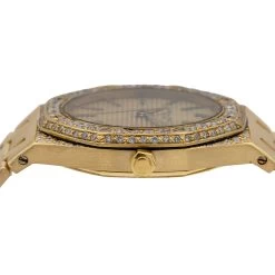 Women's Diamond Watch Audemars Piguet Royal Oak 18K Gold Champagne Dial -Watch Store womens diamond watch audemars piguet royal oak yellow gold champagne dial w00740 0E8A9907 2048x2048