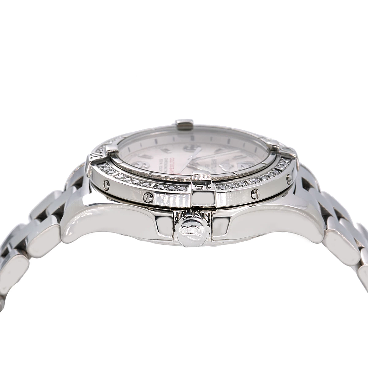 Women's Diamond Watch Breitling Colt Oceane 33mm White Dial 2 Women's Diamond Watch Breitling Colt Oceane 33mm White Dial - Image 2