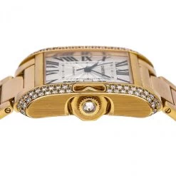 Women's Diamond Watch Cartier Tank Anglaise 18K Gold 30mm Silver Tone Dial -Watch Store womens diamond watch cartier tank anglaise rose gold 30 mm silver tone dial w00865 0E8A3144 2048x2048