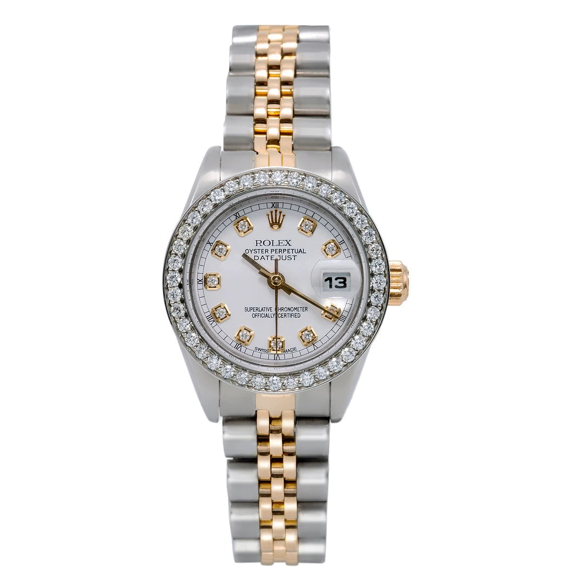Women's Diamond Watch Rolex Datejust 26mm Yellow Gold And Stainless Steel Jubilee Bracelet White Dial 1 Women's Diamond Watch Rolex Datejust 26mm Yellow Gold And Stainless Steel Jubilee Bracelet White Dial