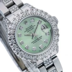 Women's Diamond Watch Rolex Datejust 26mm Oyster Bracelet Green Dial 7 Women's Diamond Watch Rolex Datejust 26mm Oyster Bracelet Green Dial -Watch Store womens diamond watch rolex datejust 26 mm oyster bracelet green dial w00992 0E8A6625 c2fcd7ac c67e 4819 bb14 fef860a6fe31 2048x2048