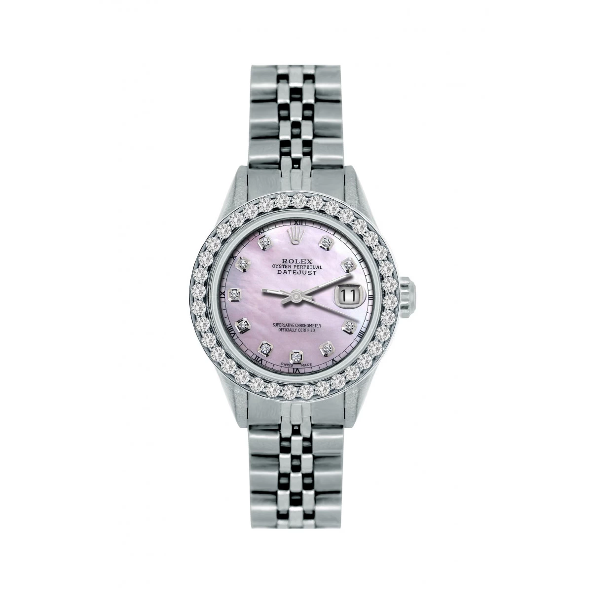 Women's Diamond Watch Rolex Datejust 26mm W00391 1 Women's Diamond Watch Rolex Datejust 26mm W00391