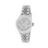 Women's Diamond Watch Rolex Datejust 26mm Iced Out Dial