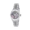 Women's Diamond Watch Rolex Datejust 26mm Jubilee Bracelet Diamond Markers