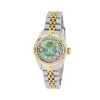 Women's Diamond Watch Rolex Datejust 26mm Jubilee Two Tone Bracelet