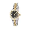 Women's Diamond Watch Rolex Datejust 26mm Jubilee Bracelet Gold Bezel