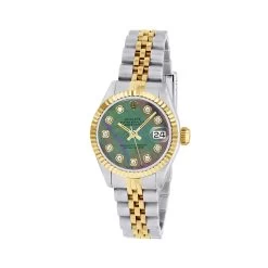 Women's Diamond Watch Rolex Datejust 26mm Jubilee Bracelet