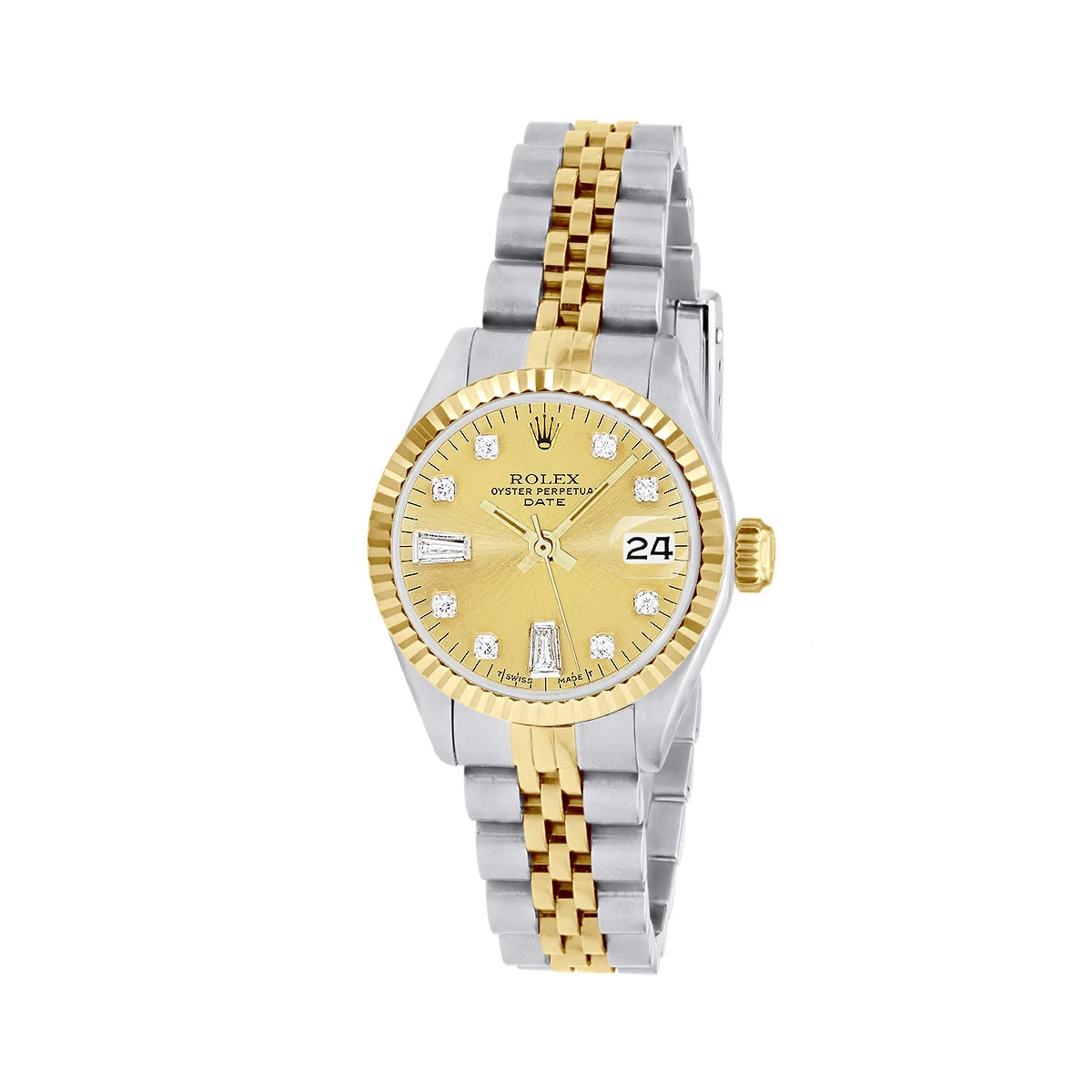 Women's Gold Watch Rolex Datejust 26mm Jubilee Bracelet Gold Tone Dial 1 Women's Gold Watch Rolex Datejust 26mm Jubilee Bracelet Gold Tone Dial