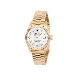 Women's Diamond Watch Rolex Datejust 26mm President Bracelet