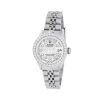 Women's Diamond Watch Rolex Datejust 26mm White Mother Of Pearl Dial