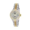 Two-tone Diamond Rolex Watch For Women Datejust 26mm Yellow Gold White Mother-Of-Pearl