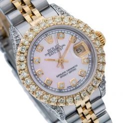 Women's Diamond Watch Rolex Datejust Yellow Gold 26mm Pink Dial W00977 -Watch Store womens diamond watch rolex datejust yellow gold 26 mm pink dial w00977 0E8A6257 2048x2048