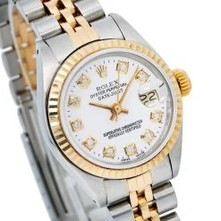 Women's Diamond Watch 26mm Rolex Datejust Yellow Gold White Dial -Watch Store womens diamond watch rolex datejust yellow gold 26 mm white dial w01303 0E8A1012 2048x2048