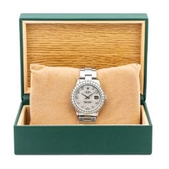 Women's Diamond Rolex Watch Oyster Perpetual Datejust 34mm Mother-Of-Pearl Dial Oyster Bracelet -Watch Store womens diamond watch rolex oyster perpetual datejust 34 mm w00943 0E8A4662 682ac7b9 f974 47b3 9b45 390237ecd26c 2048x2048