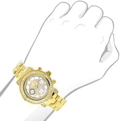 Women's Diamond Yellow Gold Plated Watch Luxurman Montana White Mop 2ct 7 Women's Diamond Yellow Gold Plated Watch Luxurman Montana White Mop 2ct -Watch Store womens diamond yellow gold plated watch luxurman montana white mop 2ct 3