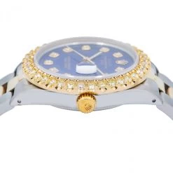 Women's Gold Diamond Watch Rolex Oyster Perpetual Datejust Blue Dial Oyster Bracelet -Watch Store womens gold diamond watch rolex oyster perpetual datejust blue dial w01103 0E8A5587 fea4f10d 95b7 48db 901f a7c3a7526a4c 2048x2048