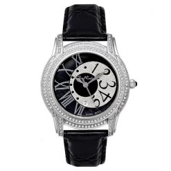 Women's Joe Rodeo Beverly Diamond Watch 1.35ct Black