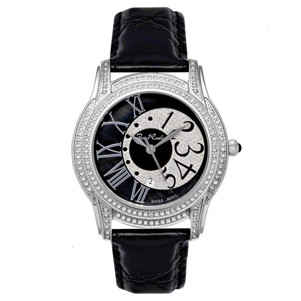 Women's Joe Rodeo Beverly Diamond Watch 1.35ct Black 1 Women's Joe Rodeo Beverly Diamond Watch 1.35ct Black