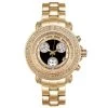 Women's JoJo Diamond Watch 1.25ct Yellow Gold Black MOP
