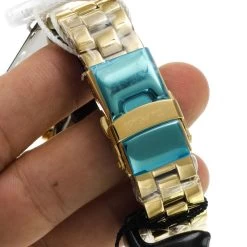 Women's JoJo Diamond Watch 1.25ct Yellow Gold Black MOP -Watch Store womens jojo diamond watch 125ct yellow gold black mop p 8955 back2