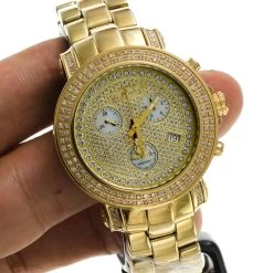 Women's JoJo Diamond Watch 1.25ct Yellow Gold Black MOP -Watch Store womens jojo diamond watch 125ct yellow gold black mop p 8955 bod3