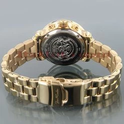 Women's JoJo Diamond Watch 1.25ct Yellow Gold Black MOP -Watch Store womens jojo diamond watch 125ct yellow gold black mop p 8955back