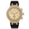 Yellow Gold Tone Joe Rodeo Men's Diamond Watch 2.20ct Master